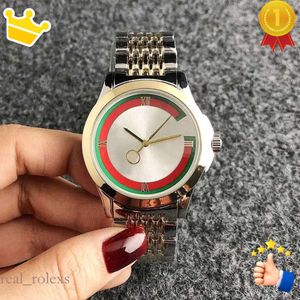 Reloj de pulsera de cuarzo con banda de acero y Metal estilo niña reloj de marca para mujer es