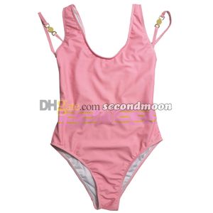 Femmes respirant dos nu maillots de bain une pièce maillot de bain Sexy fronde maillot de bain col en U vêtements de plage