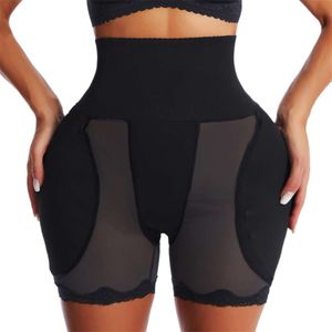 Mujeres levantador de glúteos sexy moldeador de cuerpo push up bragas cadera enahncer fajas con almohadillas