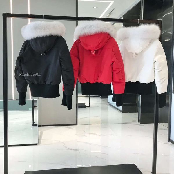 Parkas canadiens pour femmes, vestes d'hiver, manteaux coupe-vent, veste pour femmes sur imperméable et manteau de neige, il existe deux options: noir et rouge