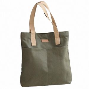 Sac à bandoulière en toile pour femmes, sacs de boutique d'épicerie de haute qualité, sacs à main de couleur unie, fourre-tout pour livres pour filles A34A #