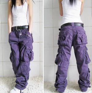 Pantalon Cargo femme mode grande taille femme ample multi-poches printemps automne pantalon Hip Hop