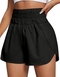 Mujeres pantalones cortos casuales al aire libre deportes de verano cómodos pantalones femeninos femeninos sueltos sólidos 240420