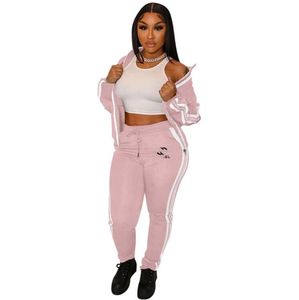 Dames Casual effen kleur Tweedelige set Trainingspakken Festivalkleding Herfst Winter Top Broek Zweetpakken Neon 2-delige outfits Bijpassende sets