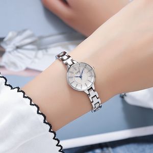 Dames casual horloges Hoge kwaliteit designer quartz-batterij roestvrij staal 23 mm horloge