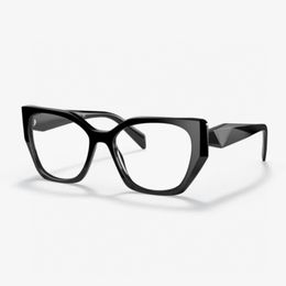 Cat Eye Eyeglasses 18W Black Full Rim Frame Gafas ópticas Monturas Mujer Moda Gafas de sol Marco con caja