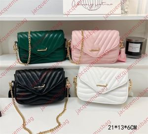 Sac Chain Bag New Wave Multi Po Che tte Handbag Designer 2-PC Tote Ladies en cuir en cuir