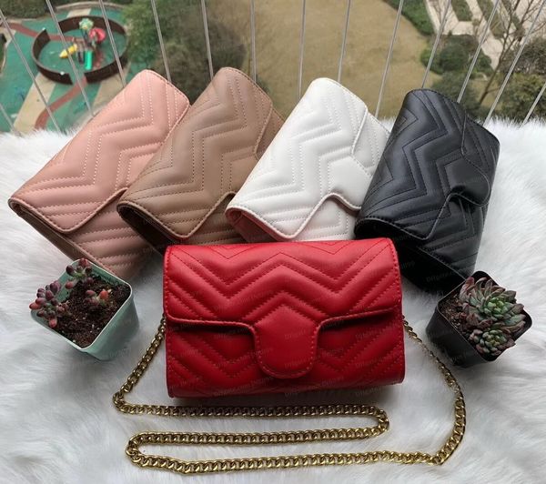 Bolsos cruzados de hombro con cadena para mujer, bolso de mensajero, bolsos de diseñador, carteras, mochila, bolso femenino con bolsa de polvo original JN8899