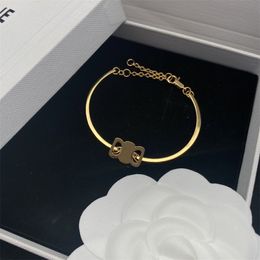 Dames kettingen Bracelcet Designer Luxurys Bracelcet dames mode goud armbanden ontwerpers ketting sieraden goud zilver voor minnaar met doos