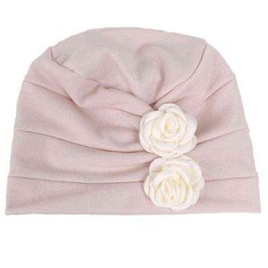 Femmes Chemo Hat Beanie Flower Headscarf Turban Headwear for Cancer G220311