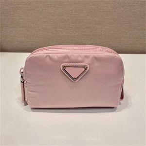 Bolso de mano para mujer, bolso de maquillaje de Re-Nylon, neceser de diseñador, neceser de viaje de lujo, bolsos de cosméticos para hombre, bolso pequeño con cremallera de nailon a la moda, bolso de maquillaje