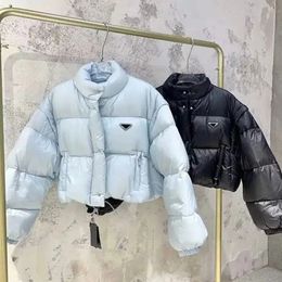 Damesjassen Donsjack Parka Pufferjassen Dameswinterjas Designer Hoody Tops Kort Letter Dik Vrouw Windjack Zak Mode Buiten 20ss