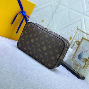 Bolsas cosméticas para mujeres Cajas de diseñador de embrague Bolsa de viaje Bolsa de lavado Bolso Bolso de diseño Bolso a cheque Bolso de cuero Bolsa de maquillaje clásico Bolsía de aseo de gran capacidad