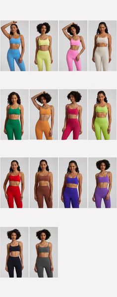 Mujeres Crop Top Ropa de gimnasio para fitness Ropa interior femenina Nuevo sujetador de yoga Ropa deportiva Mujer Corpiño Sujetadores deportivos 2023 top Yoga Entrenamiento Chaleco 14 estilos