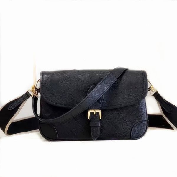 Borse a tracolla firmate a tracolla da donna Borsa a mano in vera pelle Borsa a mano in rilievo 5A Diane Satchel Lady messenger Borse di lusso firmate Portafoglio ragazza