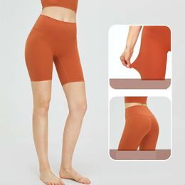 Vrouwen crossover taille high taille scrunch butt shorts gym kleding fitness workout yogabroek legging voor vrouwen
