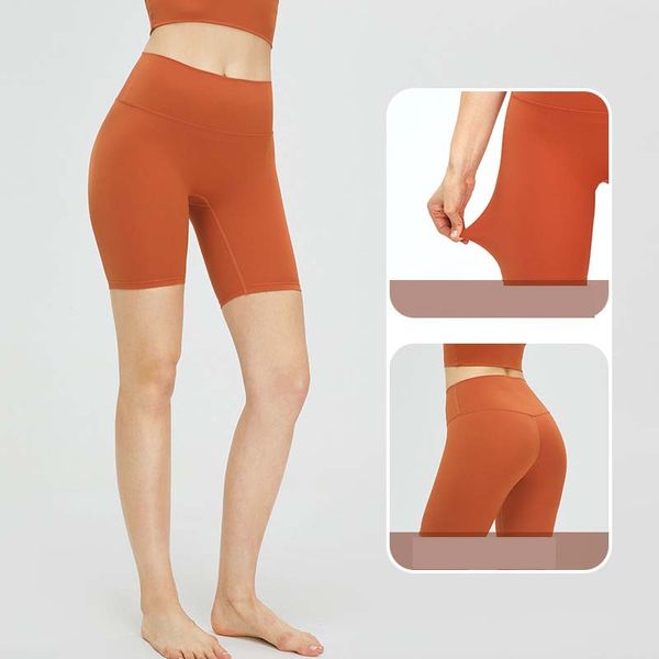 Femmes taille croisée taille haute Scrunch fesses Shorts vêtements de sport Fitness entraînement Yoga pantalon Legging pour les femmes