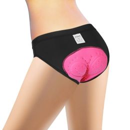 Sous-vêtements de cyclisme pour femmes Shorts de vélo rembourrés en gel 3D Slips de vélo