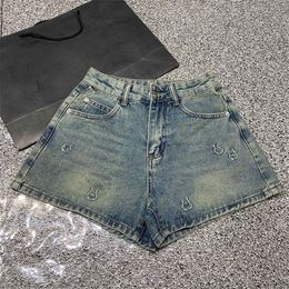 Femmes shorts denim lavage design jeans courts luxe sexy mini jeans courts décontractés quotidien