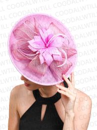 Mujeres derby hat mujeres chapeau fascinators fascinators Ceremonie Ceremonie Mariage Accesorios para el cabello Fantasía de las plumas de plumas