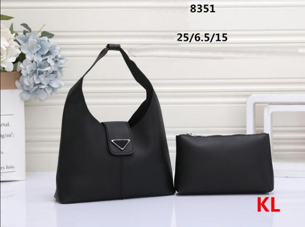 Diseñador de mujer 2 unids / set bolso de hombro hobo de cuero Paquete de pecho bolso de mano para mujer Bolsos de mano Bolso de mensajero para presbicia Louise Monedero vutton Bolsos cruzados de viuton