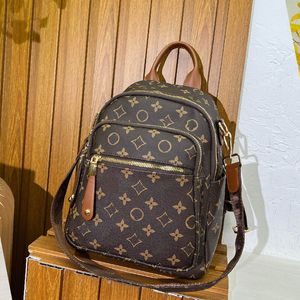 Mujeres Diseñador Mochila Estilo Bolsas Lona Cuero Caliente Moda Señora Lujo Mochilas Bolsa Al aire libre Chica Moda Equipaje Clásico Casual Bolsas de hombro