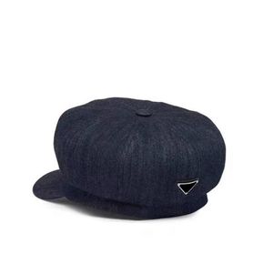 Designer de créateurs denim bérets chapeaux de mode pour hommes jeans classiques caps newsboy bonnet d'hiver bonnet en nylon de base de baseball nylon feret fed6306739