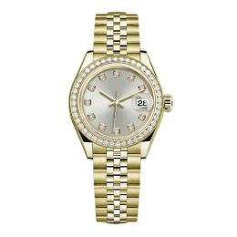 Vrouwen designer diamanten horloges mannen automatische machines datum maat 36MM 31MM 28MM Saffierglas waterdicht Montres pour dames dames