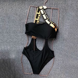 Vrouwenontwerper Fashion Letter Logo Print Swimwear Bikini voor dames zwempak sexy baden uit één stuk pak