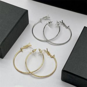 Vrouwenontwerper Hoop oorbellen Stud 925 Zilveren Earring Luxe gouden sieraden Hanger Woman Charm Studs Dange ornamenten Burch oorbellen 2301124D