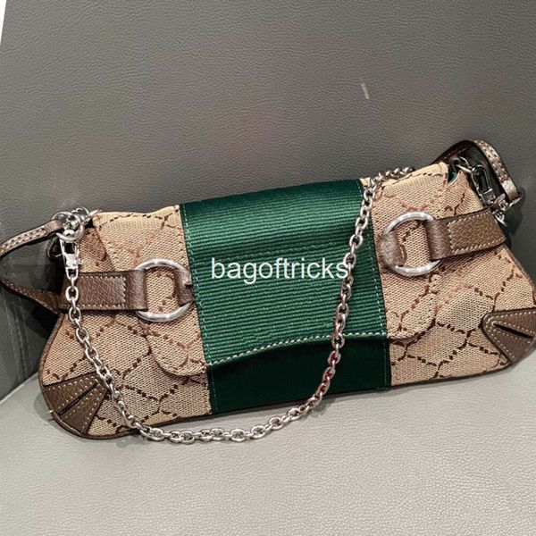 Bolso de hombro con cadena de diseñador para mujer, bolso de mano, bolso de mano para mujer, bolsos pequeños de cuero acolchado, bolso con hebilla plateada