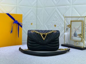 Vrouwenontwerper Schoudertas Multi Pochette New Wave Handtassen Lady Leather Crossbody Purse Messenger Bags met gratis schip M20687