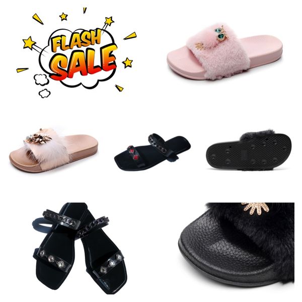 Femmes Designer Pantoufles Hommes Tongs De Luxe En Caoutchouc Robe Chaussures Grosse Tête Plage Sexy Noir En Plein Air Mode Slide GAI