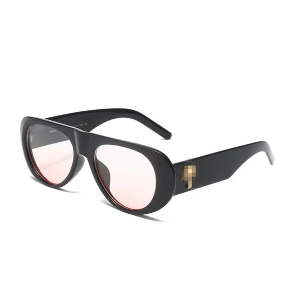 femmes lunettes de soleil de marque marque hommes lunettes de soleil nouvel ange cadre rond lunettes de soleil de mode femme crème solaire marée rétro lunettes de soleil en gros 6016