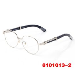 Lunettes de soleil de designer pour femmes pour hommes lentilles rondes conception de faisceau PC cadre bicolore style de mode lunettes en bois légères et confortables gafas para el sol de mujer