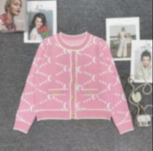 Vrouwenontwerper trui mode sweatshirt merk klassiek roze letters ontwerper Cardigan tops dameskleding