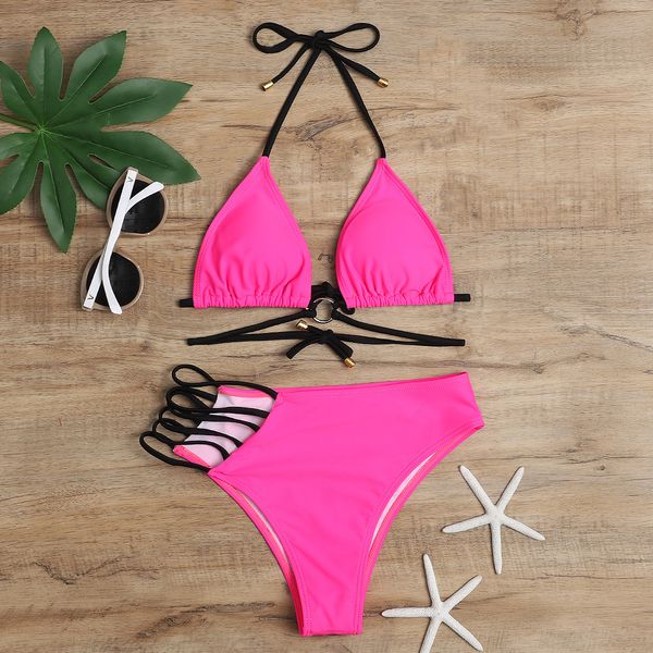 Femmes Designer maillot de bain deux pièces ensemble Bikinis été Sexy maillots de bain plage vacances piscine porter