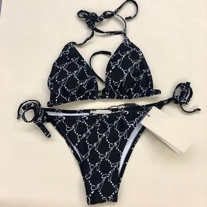 Trajes de baño de diseñador para mujer, Bikinis sexys de verano para mujer, trajes de baño con estampado de letras a la moda, trajes de baño de alta calidad para mujer S-XL ap30