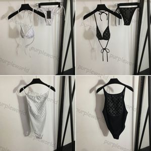 Femmes Designer Maillots De Bain Été Sexy Bikini Mode Strass Maillot De Bain Taille Haute One Piece Maillots De Bain