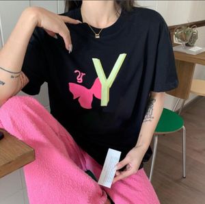 Dames Designer T-shirts Zomer Letters Print T-shirts voor heren Vrouw T-shirt Korte mouw Homme Ademende kleding Multi-stijlen