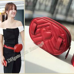 Women designer waist bag with multifunctional shoulder strap Genuine Calfskin Leather Chest Bags 476434 Women's belt handbag with 266g
