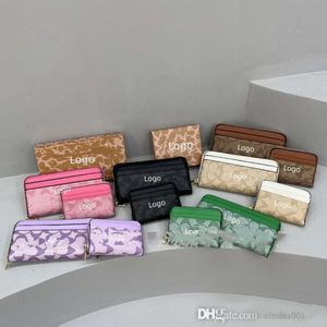 Vrouwenontwerpster Wallet 2024 Nieuwe lange en korte brief portemonnee modieuze en populaire gepersonaliseerde handheld tas portemonnee