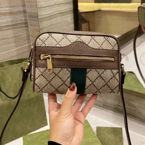 2023 Ontwerpers Letter Gedrukt Schoudertas Voor Vrouwen Luxe Cameratassen Merk Handtassen Echt Leer Canvas Bijpassende Portemonnee Mode Winkelen Crossbody Tote Portemonnee