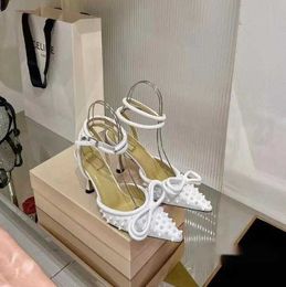 Femmes digner sho h rivet décoratif 9cm haut orteil drs chaussures décontractées mode sangle boucle pompe designer chaussures de femmes chaussures talons