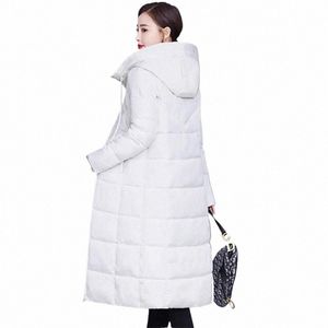 Femmes Down Cott Coat X-Lg Parkas à capuche Cott-rembourré manteau épaissir chaud veste femme vêtements de neige vêtements d'extérieur 2024 nouvel hiver 32e1 #