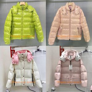 Chaquetas de plumón para mujer Abrigo con cuello de piel Prendas de abrigo Abrigos coloridos Chaquetas para mujer Abrigo de retracción de cintura Abrigo de invierno de alta calidad Prendas de abrigo cálidas para exteriores Chaqueta gruesa