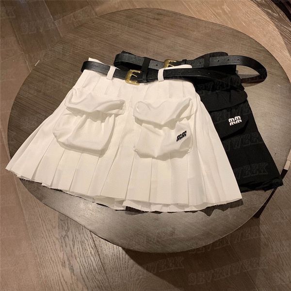 Femmes robe jupes plissées avec ceinture fille dame Sexy Mini jupe courte pour la discothèque de fête