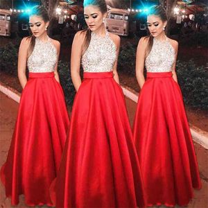 Vestido de verano para mujer, elegante, para baile, para mujer, con lentejuelas, para fiesta de noche, baile de graduación, Formal, rojo, Maxi, boda, largo, para discoteca, 210522