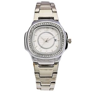 Montre de mode pour femmes montre de diamant de haute qualité femme montre-bracelet à Quartz nouvelles montres en acier inoxydable élégantes Mujer Relojes