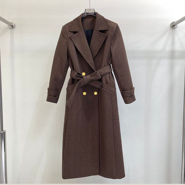 Manteau élégant pour femmes, vêtements d'extérieur à manches longues, printemps automne, vêtements d'extérieur charmants, manteaux de luxe de styliste à la mode